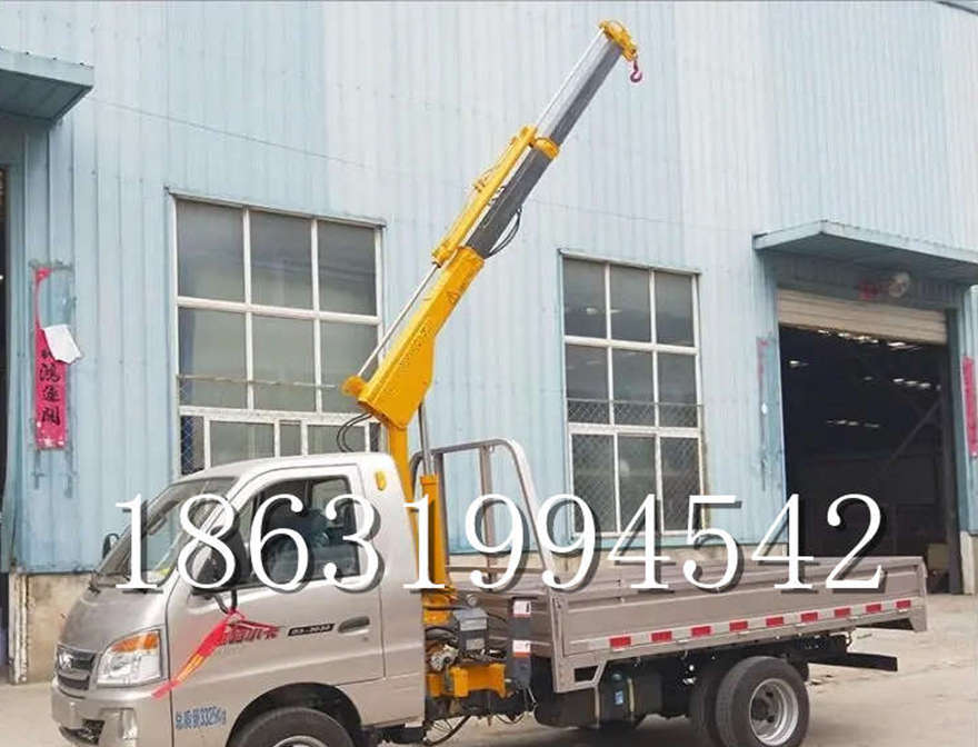 金沙县车载吊机包安装移动起重机家用车包安装5吨旋转车载吊机